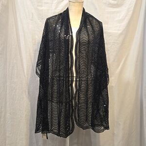 Cejon - Black Sequin Wrap - (O/S)